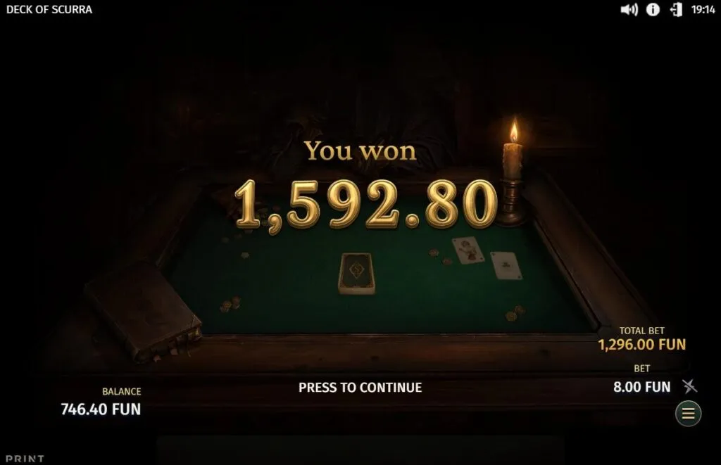 Deck of Scurra | Slot Game Review | Print Studios