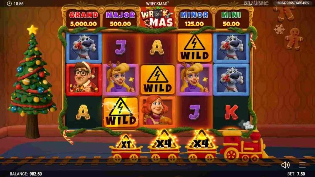 Wreckmas  | Slot Game Review | Realistic Games