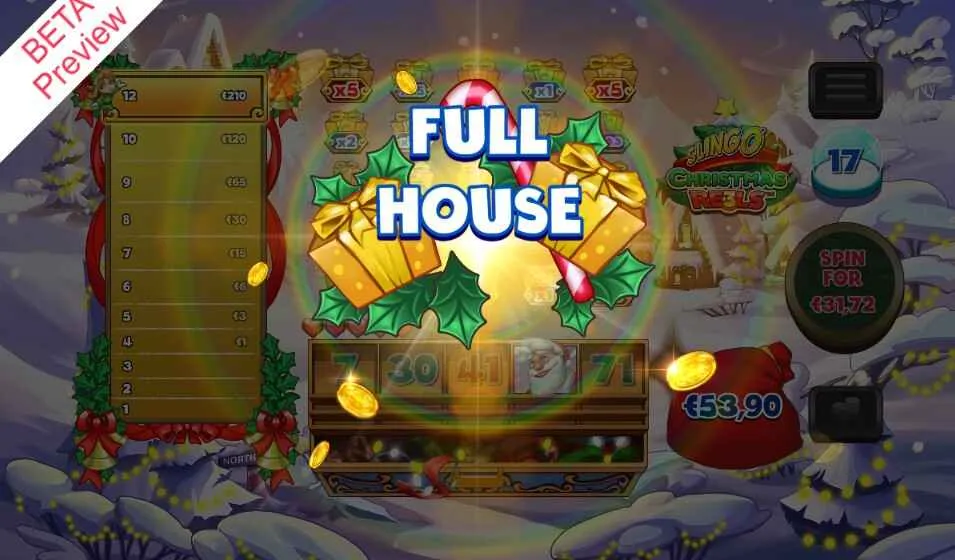 Slingo Christmas RE3LS | Game Review | Gaming Realms🎅