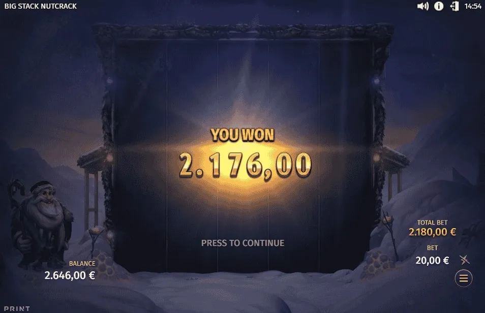 Big Stack Nutcrack | Slot Game Review | Print Studios ❄️