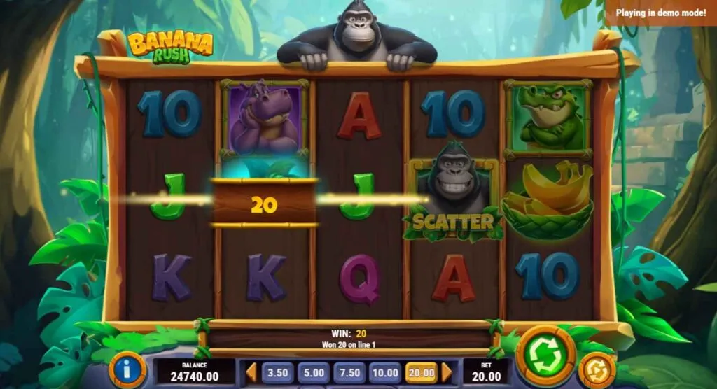 Banana Rush | Slot Game Review | Play&rsquo;n GO