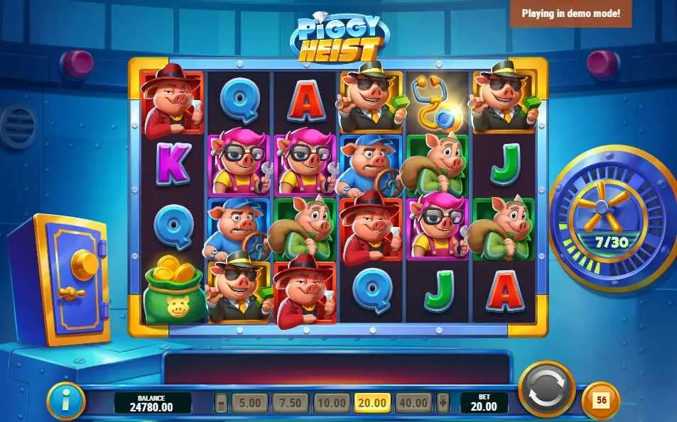 Piggy Heist | Slot Game Review | Play’n GO 🐷