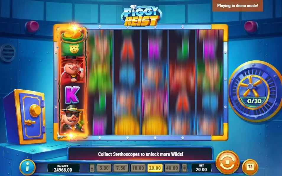 Piggy Heist | Slot Game Review | Play’n GO 🐷