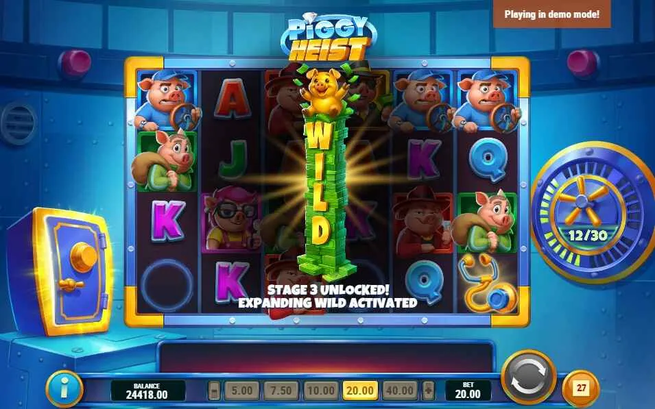 Piggy Heist | Slot Game Review | Play’n GO 🐷