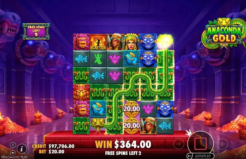 Anaconda Gold | Slot Game Review | Pragmatic Play 🐍