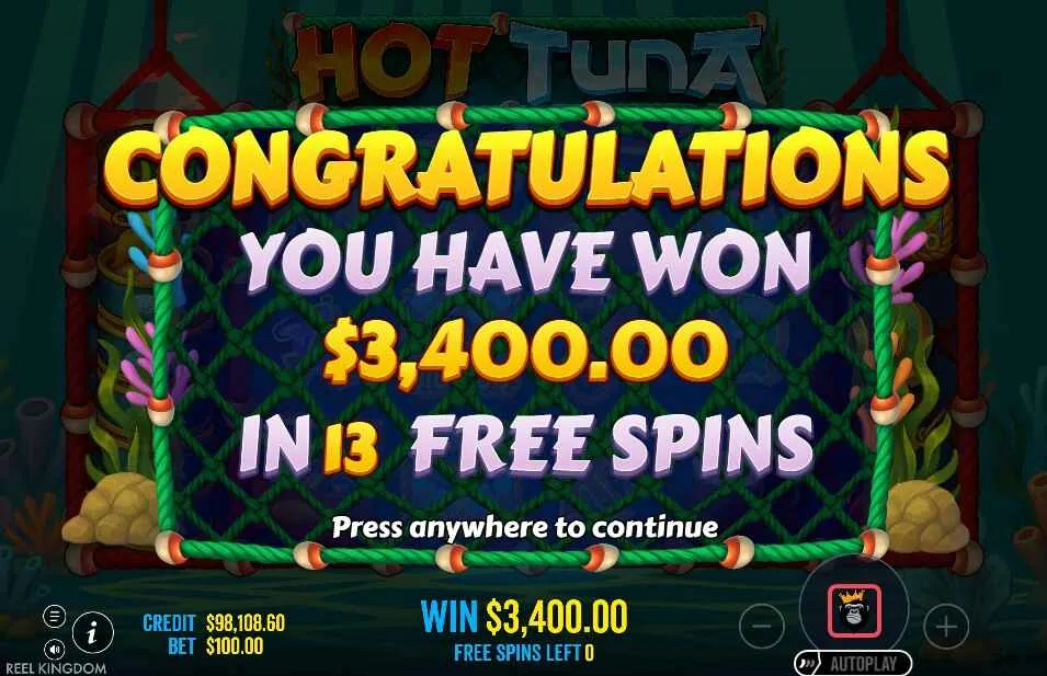 Hot Tuna | Slot Game Review | Pragmatic Play 🥢