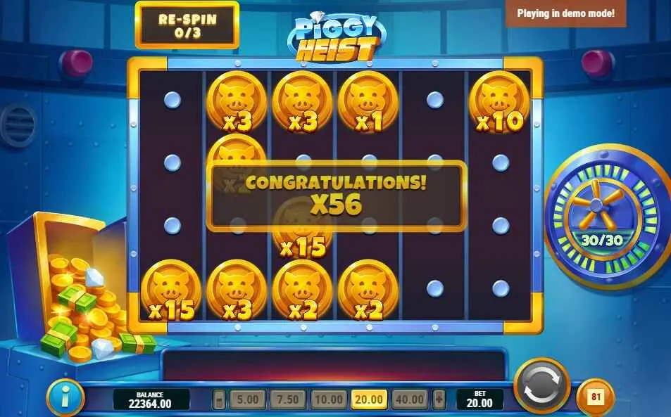 Piggy Heist | Slot Game Review | Play’n GO 🐷