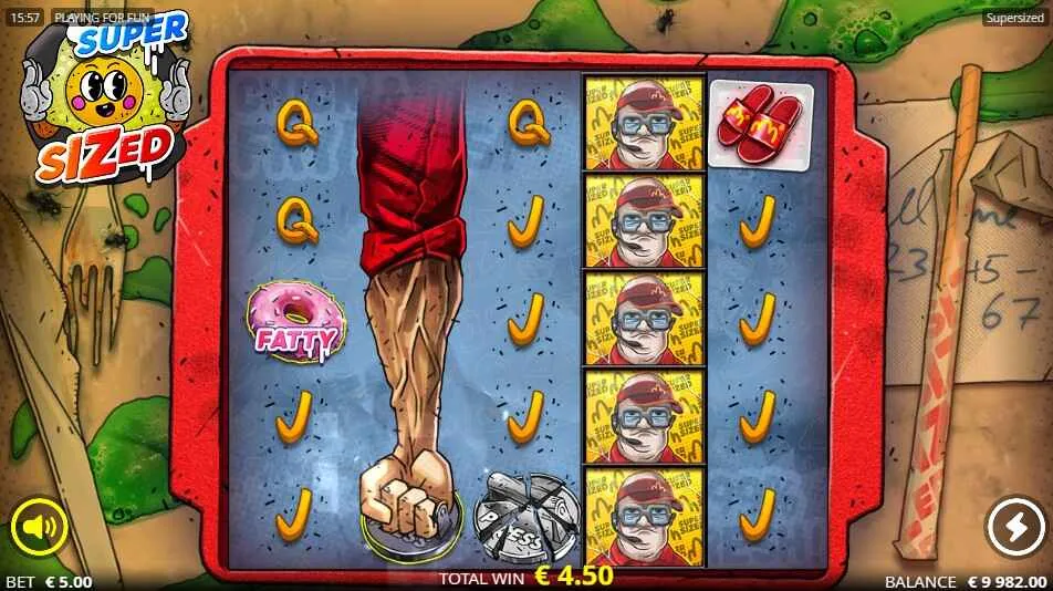 Supersized | Slot Review | Play Now 🍟