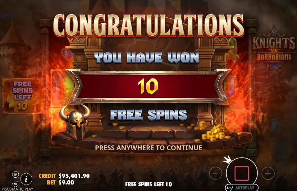 Knights vs Barbarians | Slot Review | Play Now ⚔️