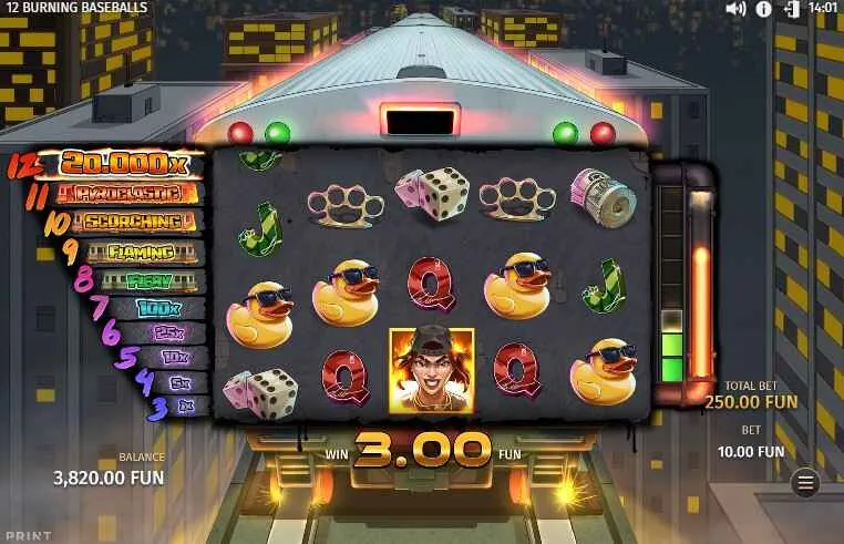 12 Burning Baseballs | Slot Review | Play Now ⚾