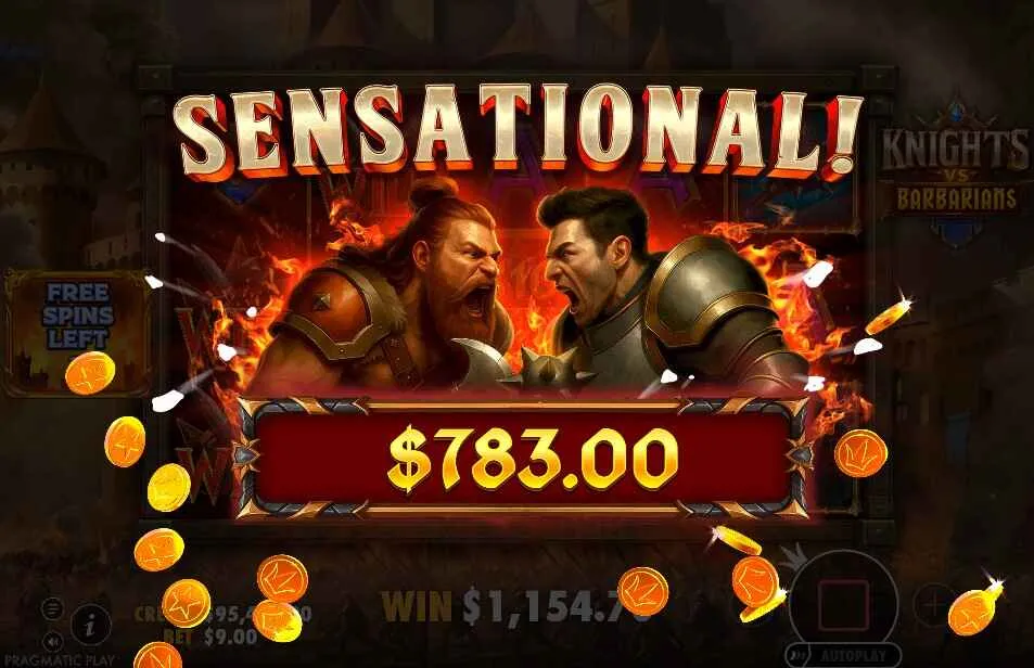 Knights vs Barbarians | Slot Review | Play Now ⚔️