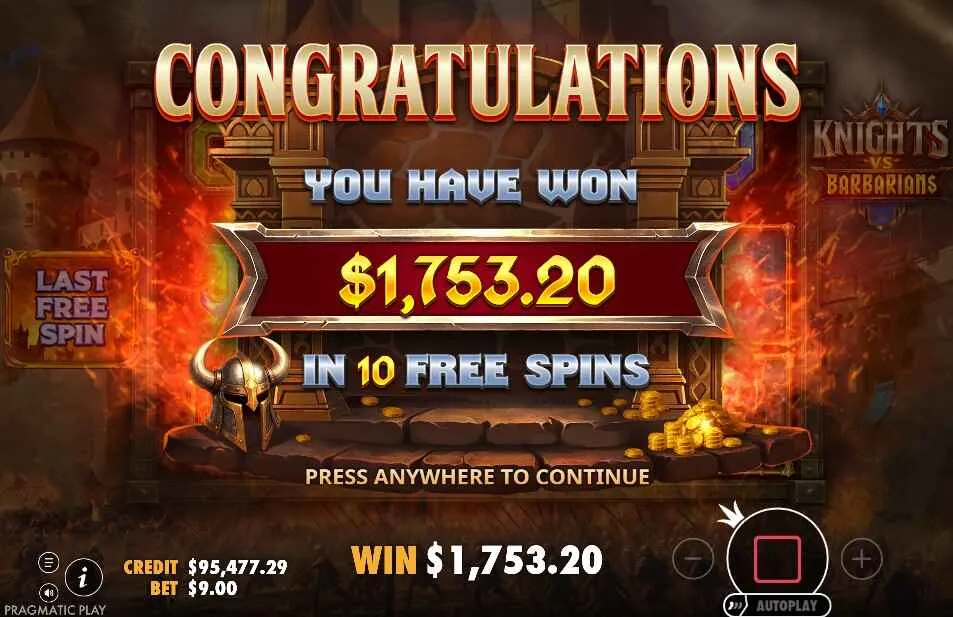 Knights vs Barbarians | Slot Review | Play Now ⚔️