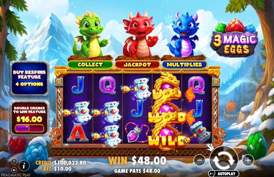 3 Magic Eggs | Slot Game Review | Pragmatic Play ✨