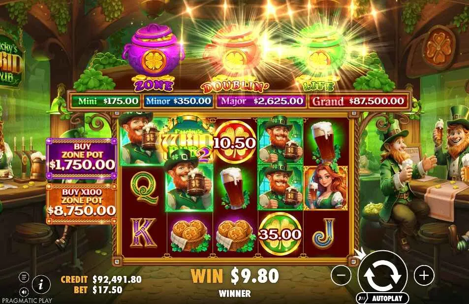 Lucky&rsquo;s Wild Pub 2 | Slot Review | Pragmatic Play 🍻