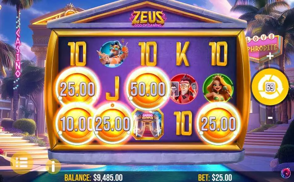 Zeus God of Gaming | Slot Review | ReelPlay 🌩️