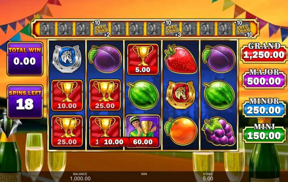 Golden Horsey Winner Grand Chance | Slot Review 🐎