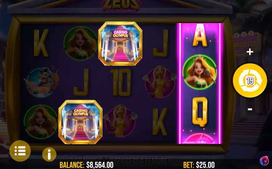 Zeus God of Gaming | Slot Review | ReelPlay 🌩️
