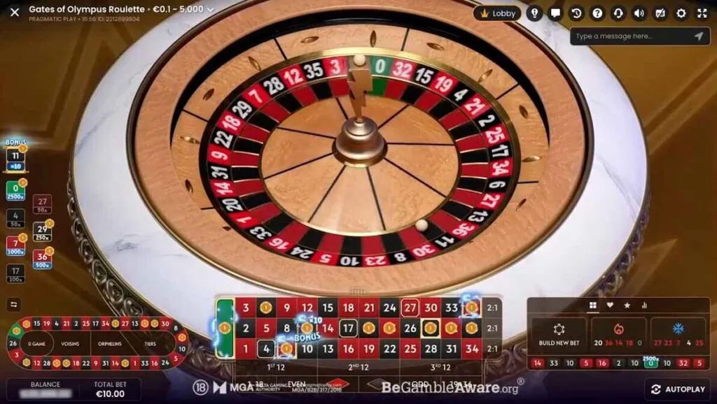 Gates of Olympus Roulette | Live Casino Game Review ⚡