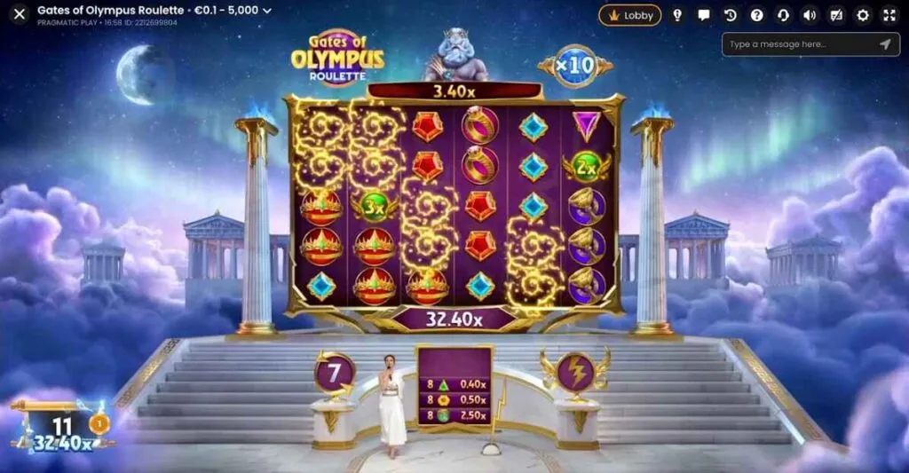 Gates of Olympus Roulette | Live Casino Game Review ⚡