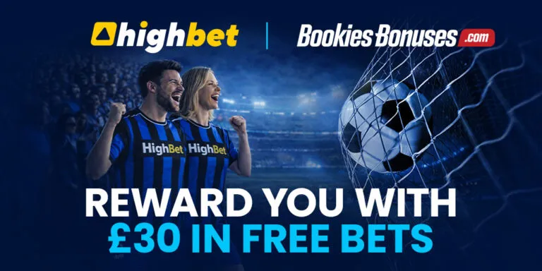 Highbet and BookiesBonuses Gives You £30 in Free Bets
