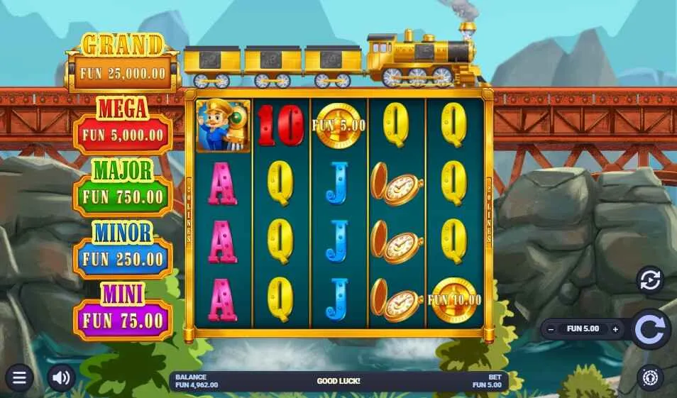 Goldstar Express | Slot Review | Iron Dog Studio 🚂