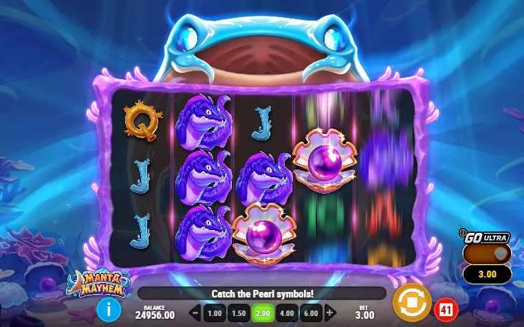 Manta Mayhem | Slot Game Review | Play’n GO 🪸