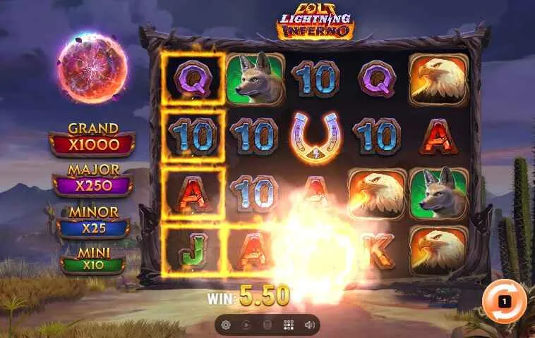 Colt Lightning Inferno | Slot Review | Play&rsquo;n GO ⚡