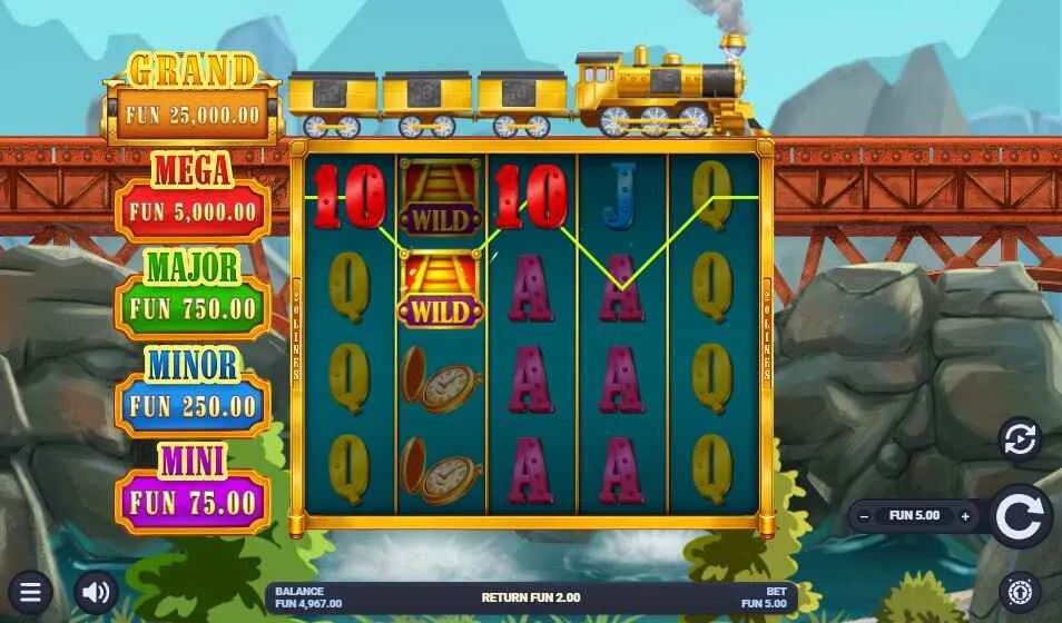 Goldstar Express | Slot Review | Iron Dog Studio 🚂