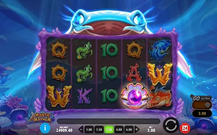 Manta Mayhem | Slot Game Review | Play’n GO 🪸