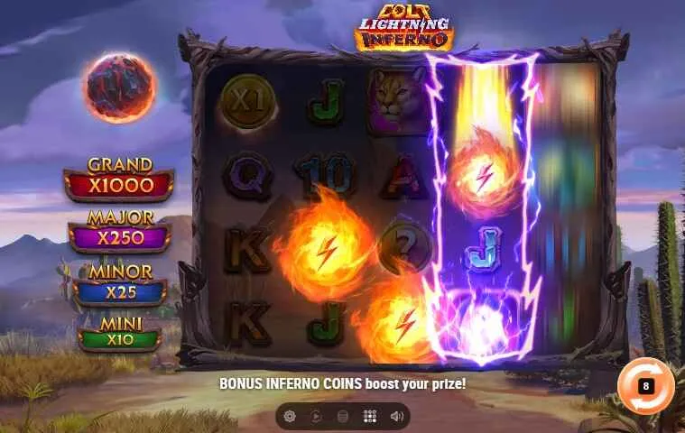 Colt Lightning Inferno | Slot Review | Play&rsquo;n GO ⚡