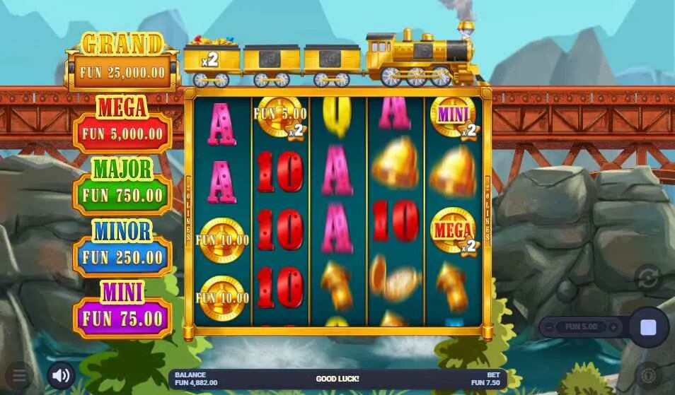 Goldstar Express | Slot Review | Iron Dog Studio 🚂