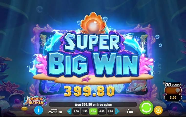 Manta Mayhem | Slot Game Review | Play’n GO 🪸