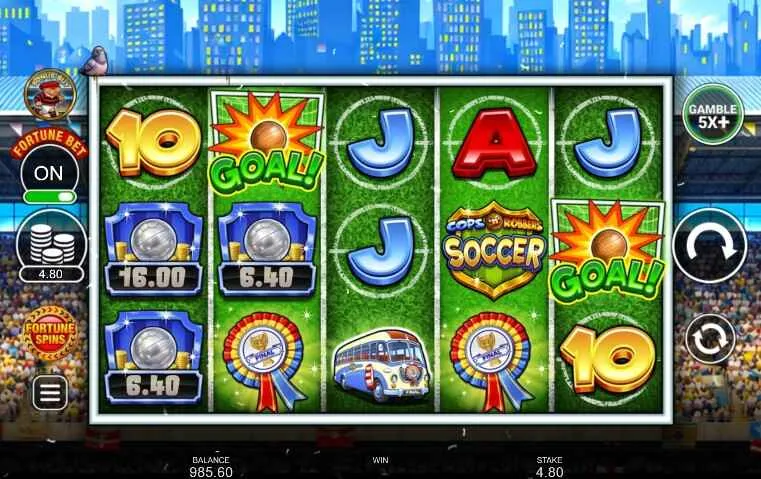Cops &lsquo;n&rsquo; Robbers Bigger Big Money Soccer | Slot Review ⚽