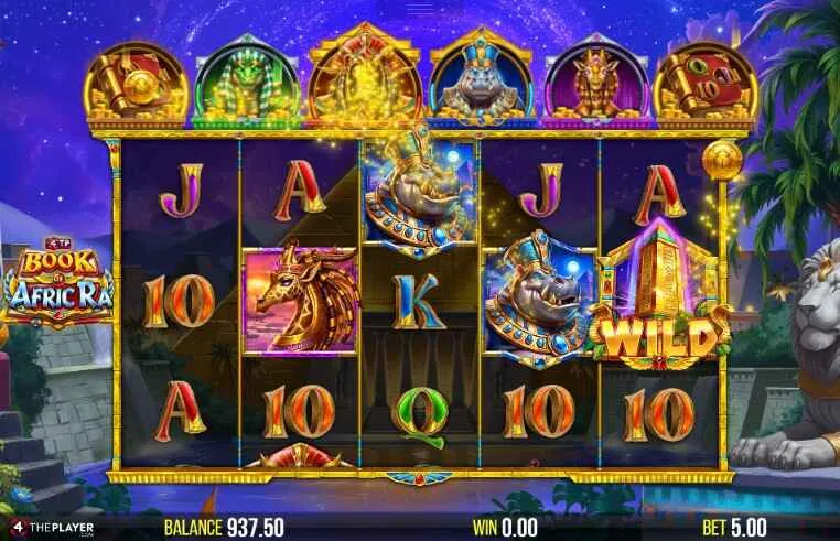 4TP Book of AfricRa | Slot Game Review | 4ThePlayer 🦁