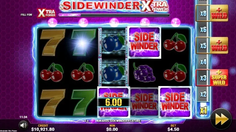 Sidewinder Xtra Power | Slot Review | Reflex Gaming ⚡