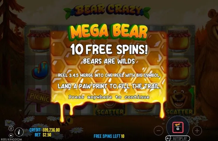 Bear Crazy | Slot Game Review | Pragmatic Play 🐻