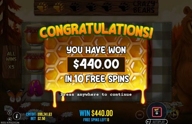 Bear Crazy | Slot Game Review | Pragmatic Play 🐻