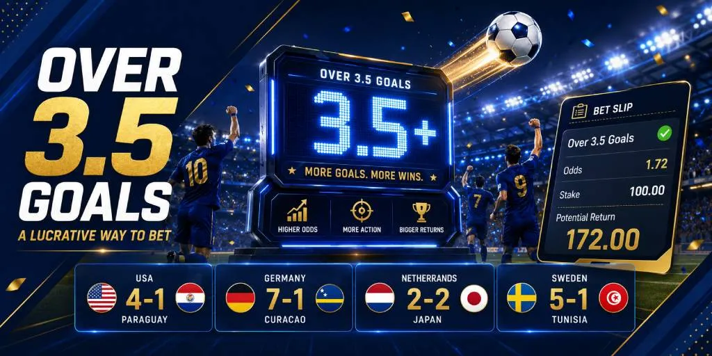 Over 3.5 Goals | Lucrative Betting Market for the World Cup