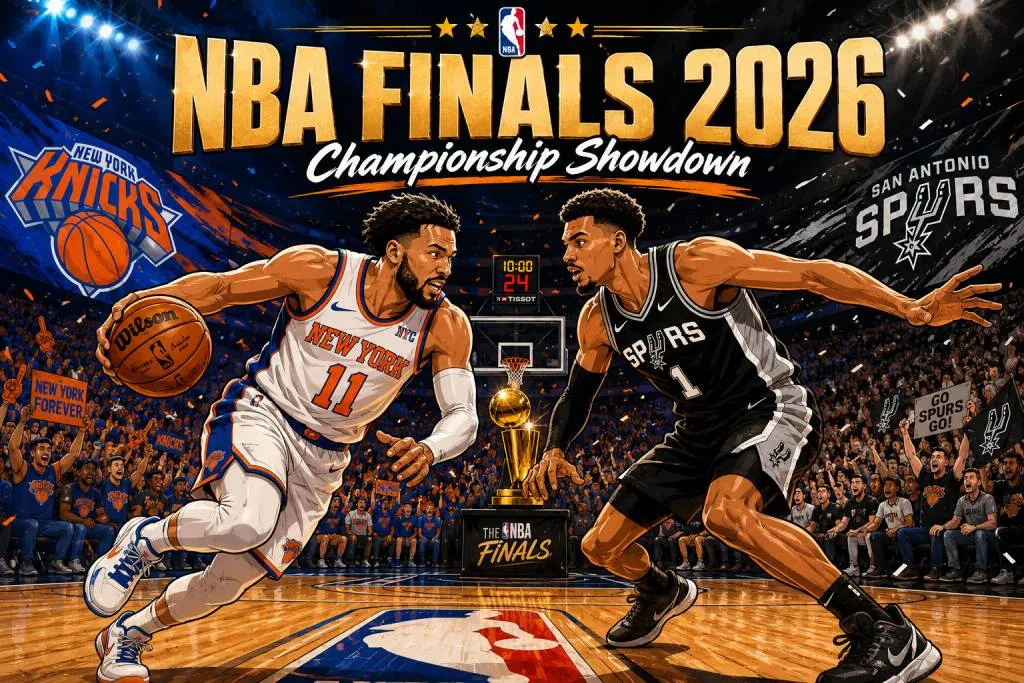 NBA Finals 2026 Betting Preview | Knicks vs Spurs 🏆