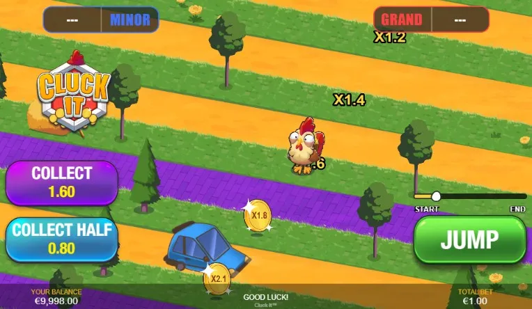 Cluck It | Full Game Review | Playtech 🐔