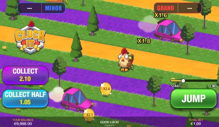 Cluck It | Full Game Review | Playtech 🐔