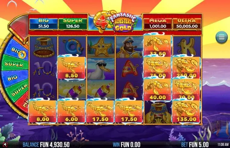 4 Fantastic Lobsters Gold | Slot Review | 4ThePlayer 🦞