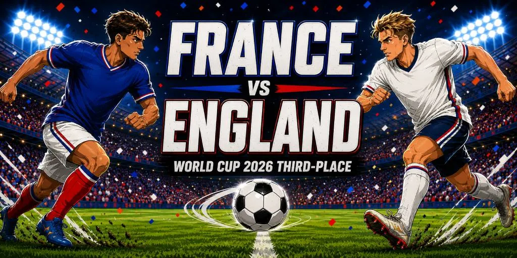 France vs England | World Cup 2026 Third-Place Play-Off ⚽