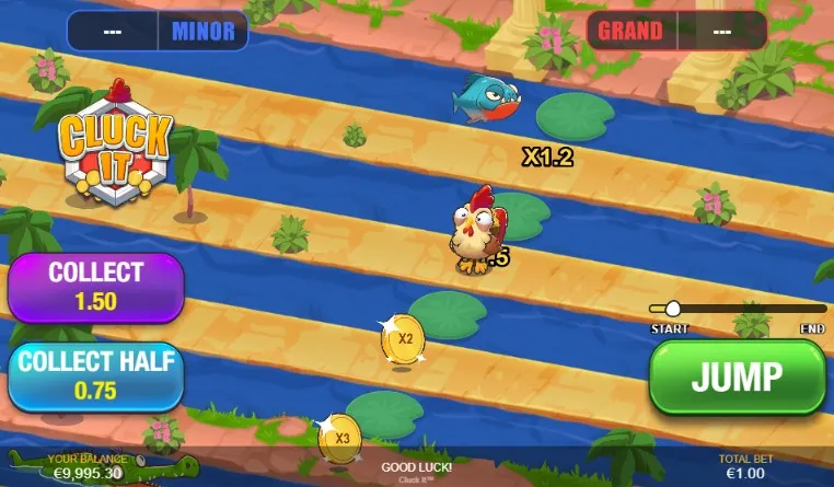 Cluck It | Full Game Review | Playtech 🐔