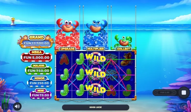 4 Crabbin' Fortunes Slot Game Review Iron Dog Studio