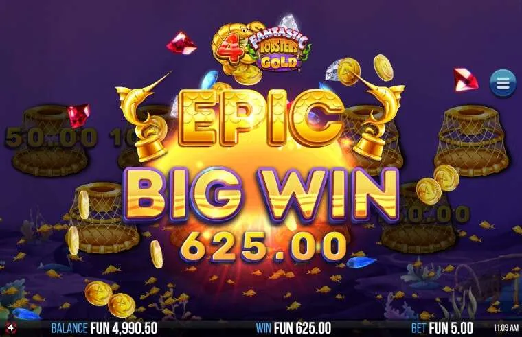 4 Fantastic Lobsters Gold | Slot Review | 4ThePlayer 🦞