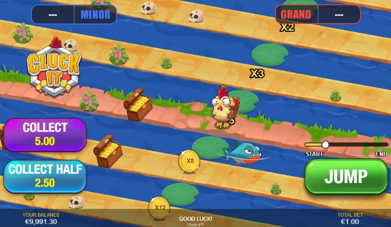 Cluck It | Full Game Review | Playtech 🐔