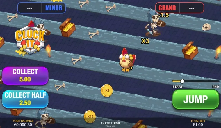 Cluck It | Full Game Review | Playtech 🐔