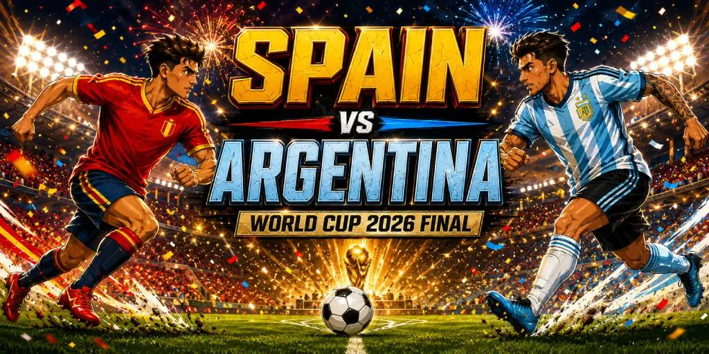 Spain vs Argentina | World Cup 2026 Final ⚽