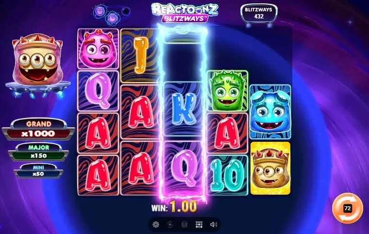 Reactoonz Blitzways Slot Game Review 2026 Play’n GO